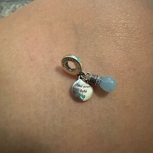 Pandora sliver light bulb charm